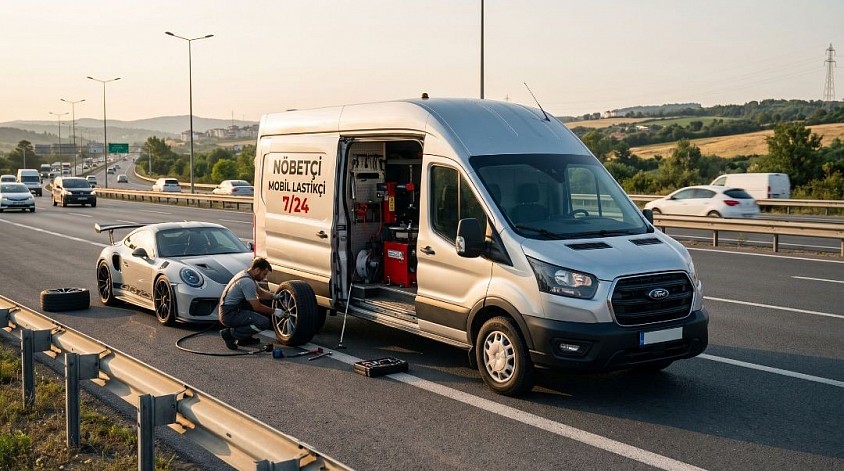 Mobil Lastikçi Yerinde Lastik Tamiri Yapılır