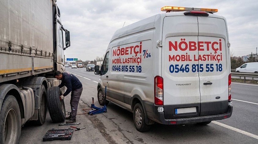 Mobil Lastikçi Yerinde Lastik Tamiri Yapılır