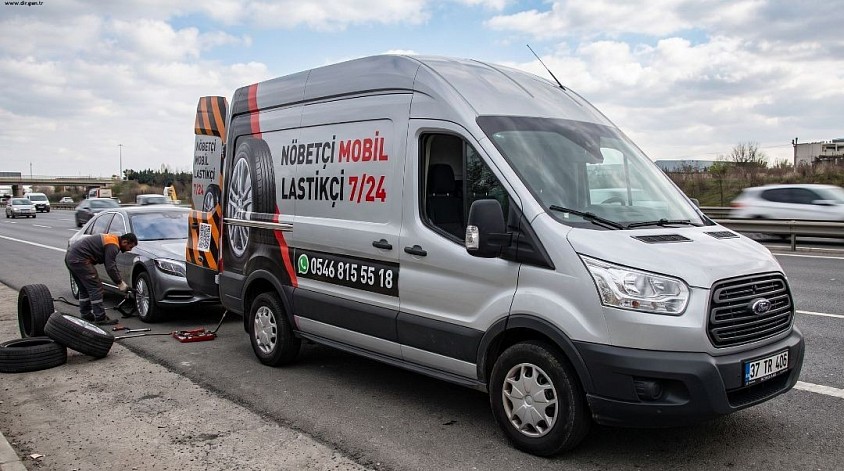 Mobil Lastikçi Yerinde Lastik Tamiri Yapılır