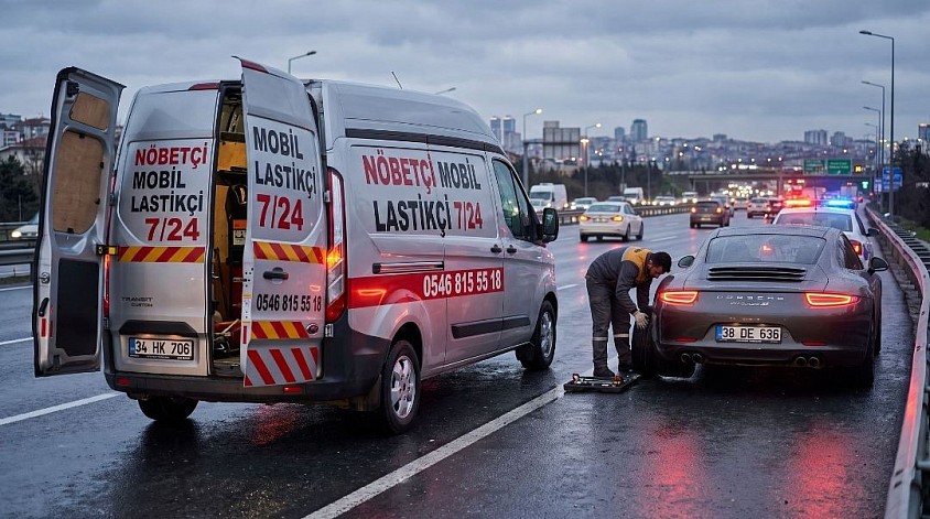Mobil Lastikçi Yerinde Lastik Tamiri Yapılır
